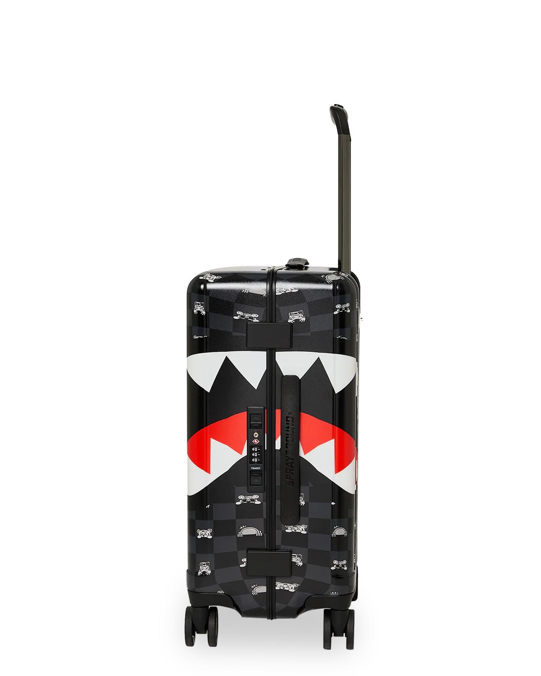 SPRAYGROUND - SHARK MOB HIDEOUT CARRY-ON HARD LUGGAGE - 910CL307NSZ