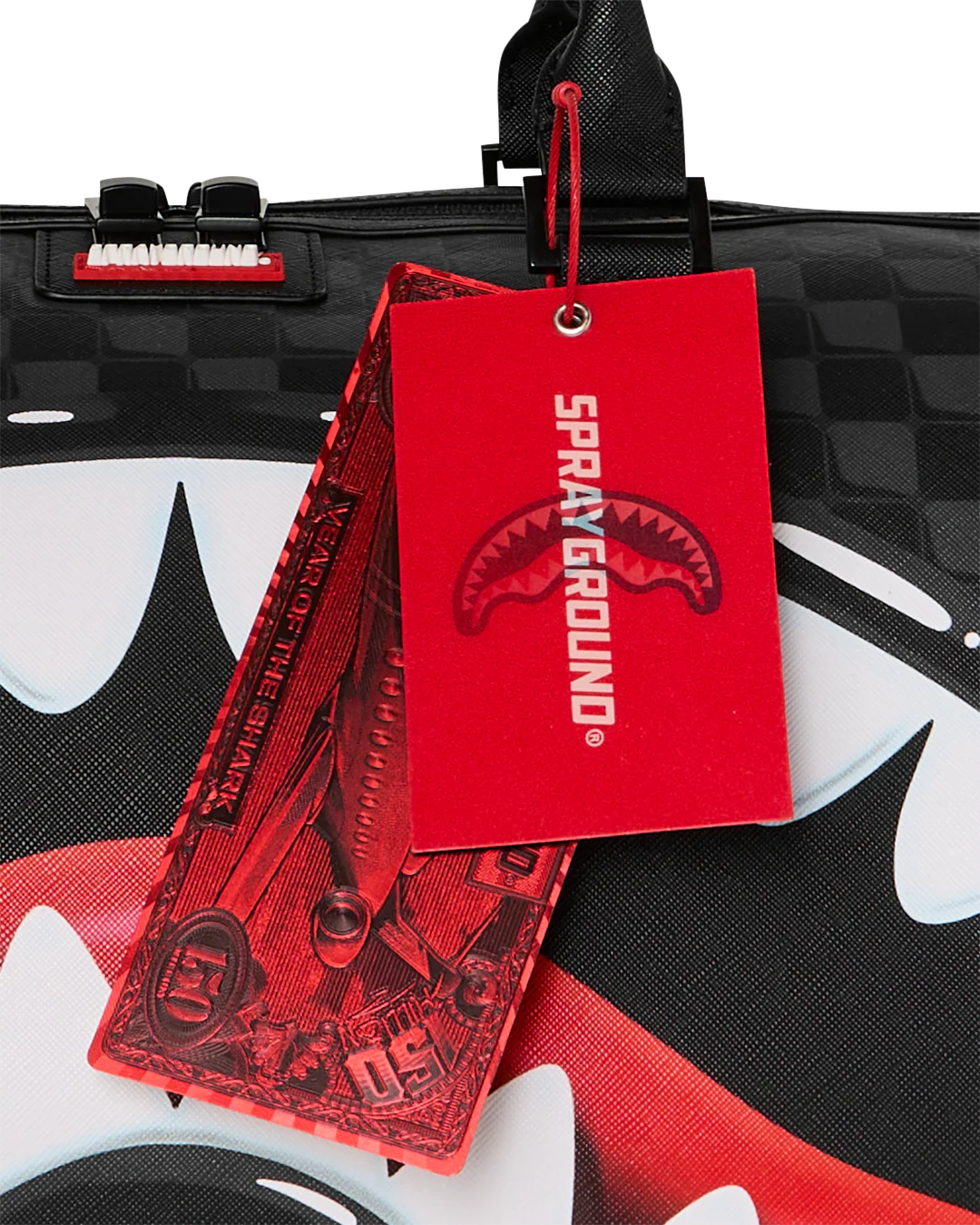 SPRAYGROUND - SHARKS IN PARIS HYPER PUFF DUFFLE - 910D8944NSZ