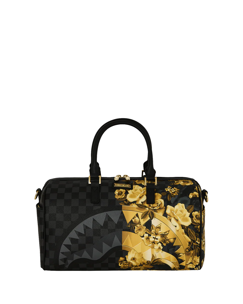 SPRAYGROUND - GOLD FLORAL / BILLIONAIRE BLOOM MINI DUFFLE - 910D9004NSZ