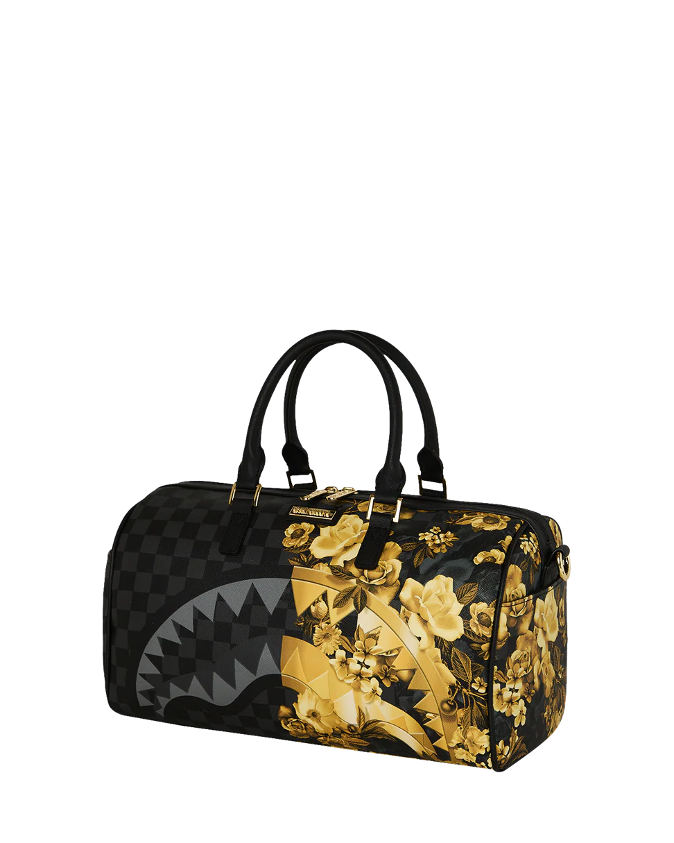 SPRAYGROUND - GOLD FLORAL / BILLIONAIRE BLOOM MINI DUFFLE - 910D9004NSZ