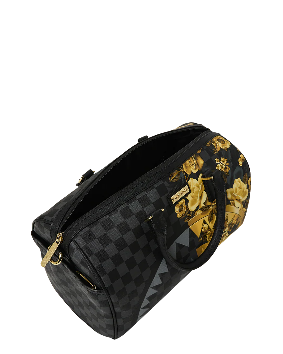 SPRAYGROUND - GOLD FLORAL / BILLIONAIRE BLOOM MINI DUFFLE - 910D9004NSZ