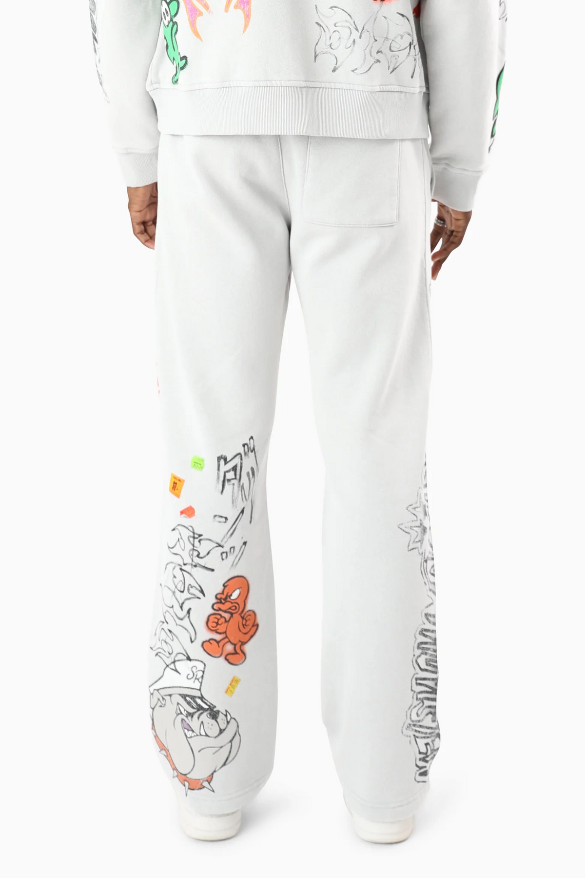 SMOKE RISE - DOODLE FLEECE PANT