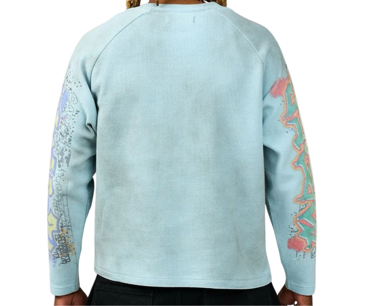 DUAA - ART LONGSLEEVE TEE (SKY BLUE)