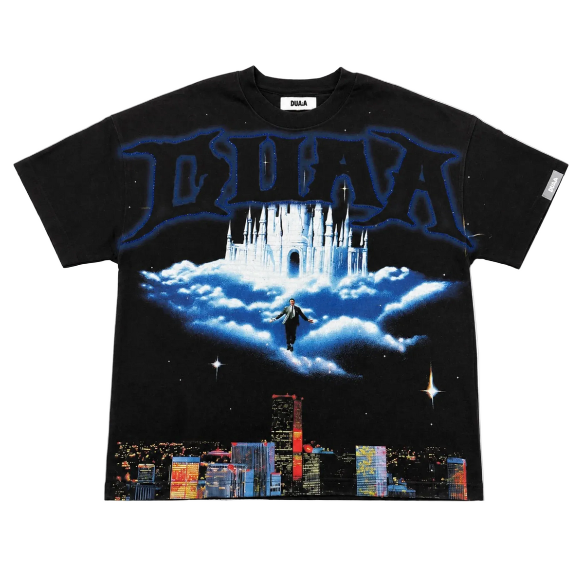 DUAA - CASCADE TEE (BLACK)