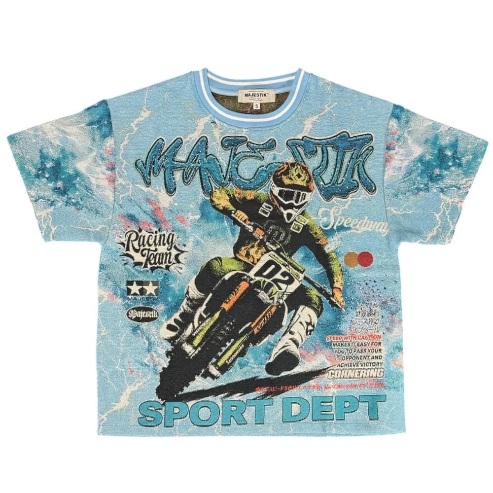 MAJESTIK - TAPESTRY RHINESTONE TEE