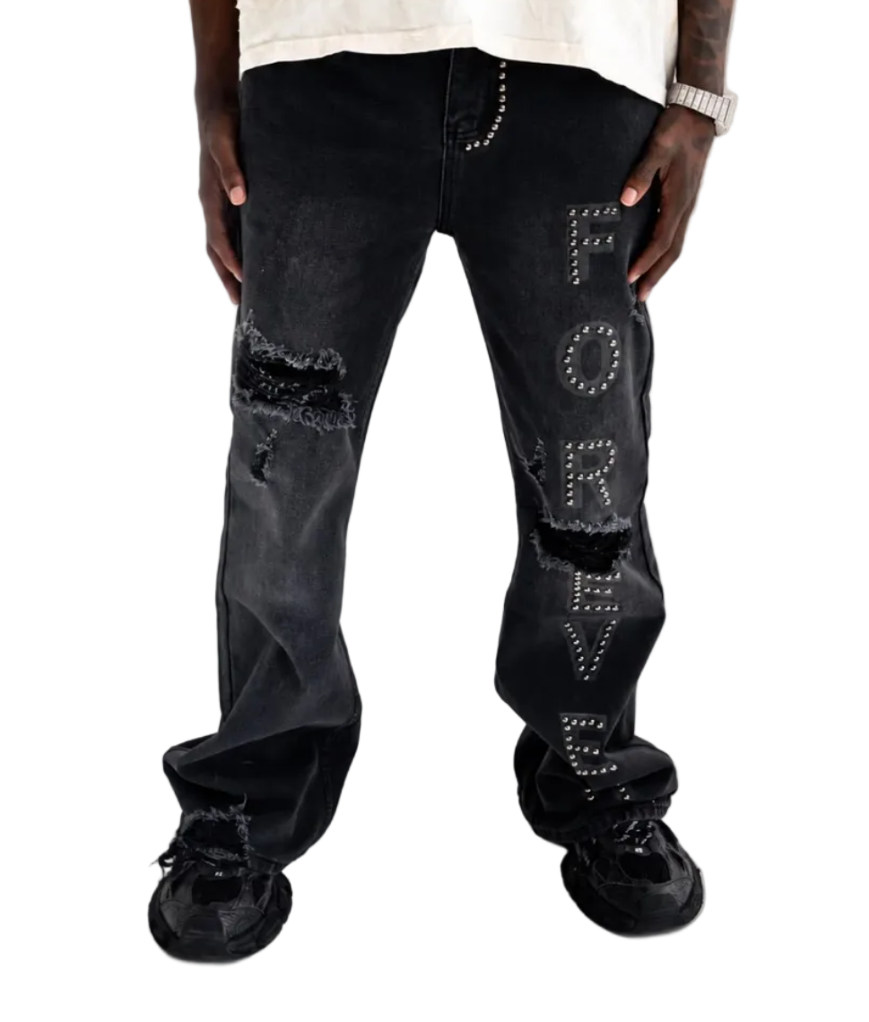 FOREVER HUNGRY – FOREVER FLARED JEANS