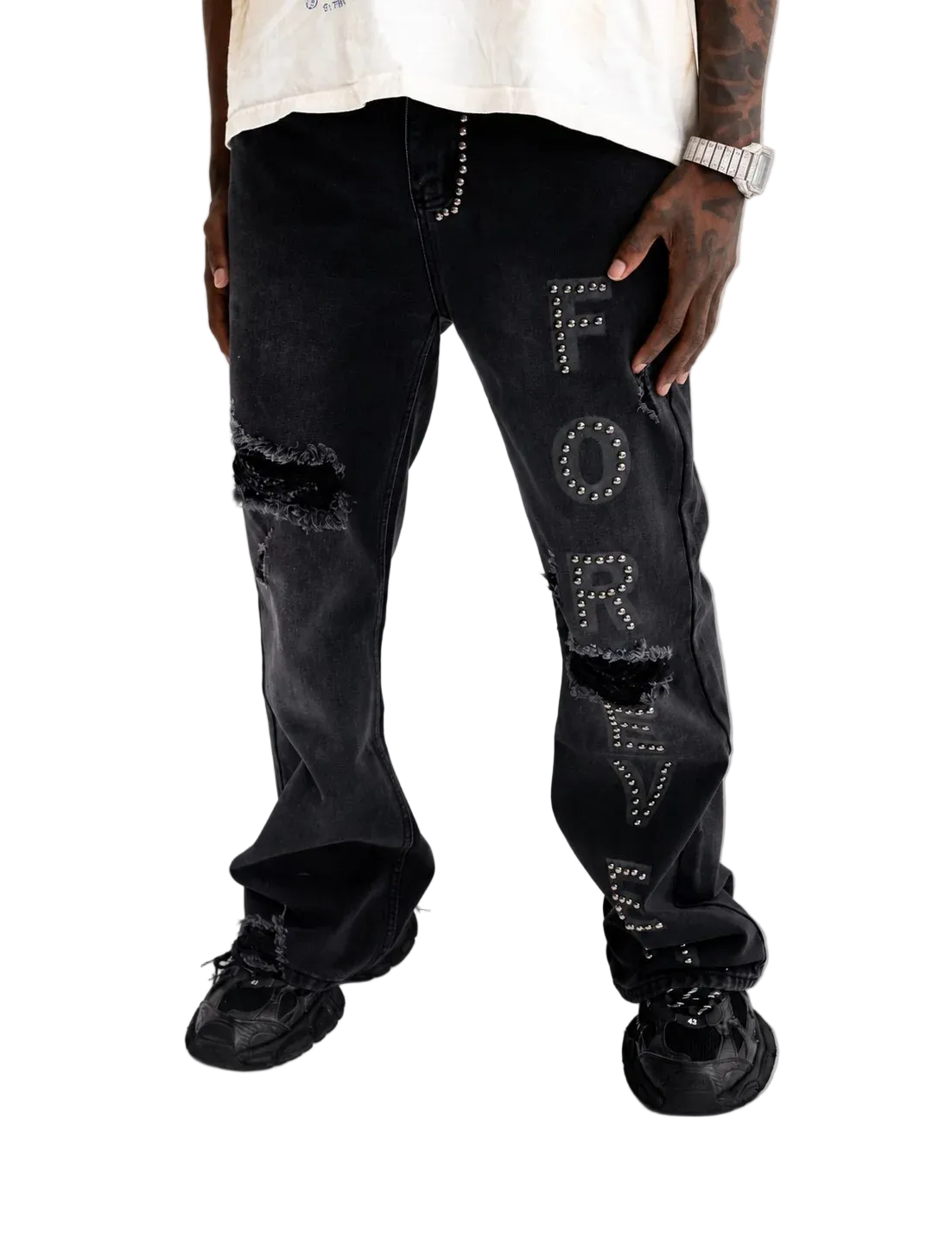 FOREVER HUNGRY – FOREVER FLARED JEANS