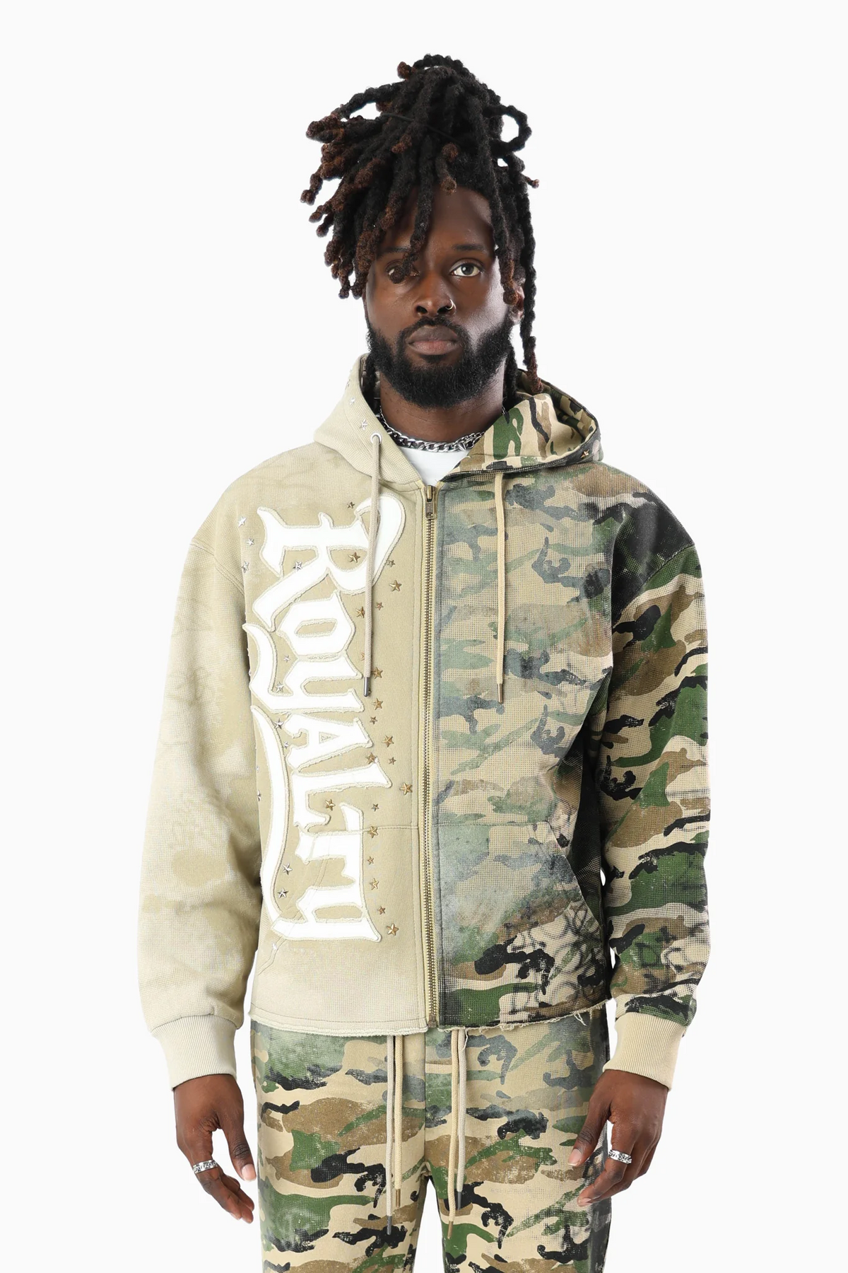 SMOKE RISE - ROYALTY COLOR BLOCK HOODIE