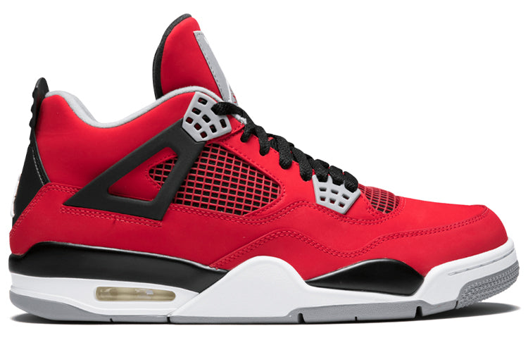 AIR JORDAN 4 (GS) - FQ8213-600 FIRE-RED/BLACK