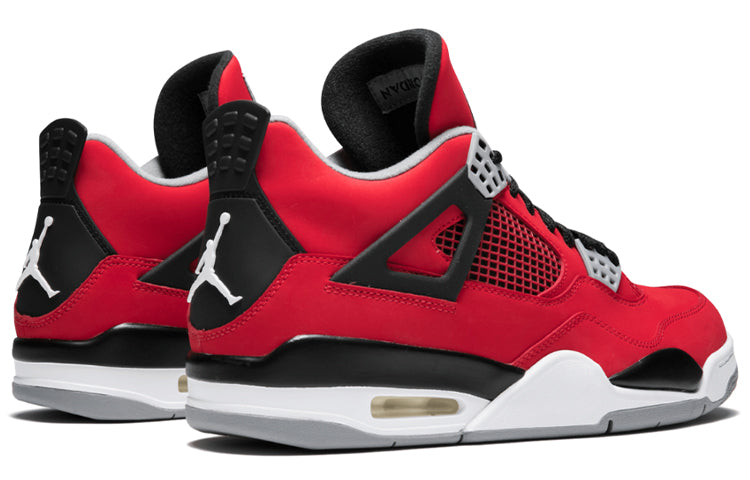 AIR JORDAN 4 (GS) - FQ8213-600 FIRE-RED/BLACK
