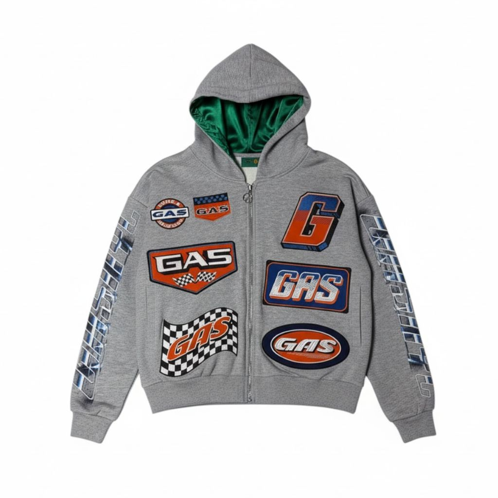 GAS NYC - FORMULA G1 ZIP UP HOODIE