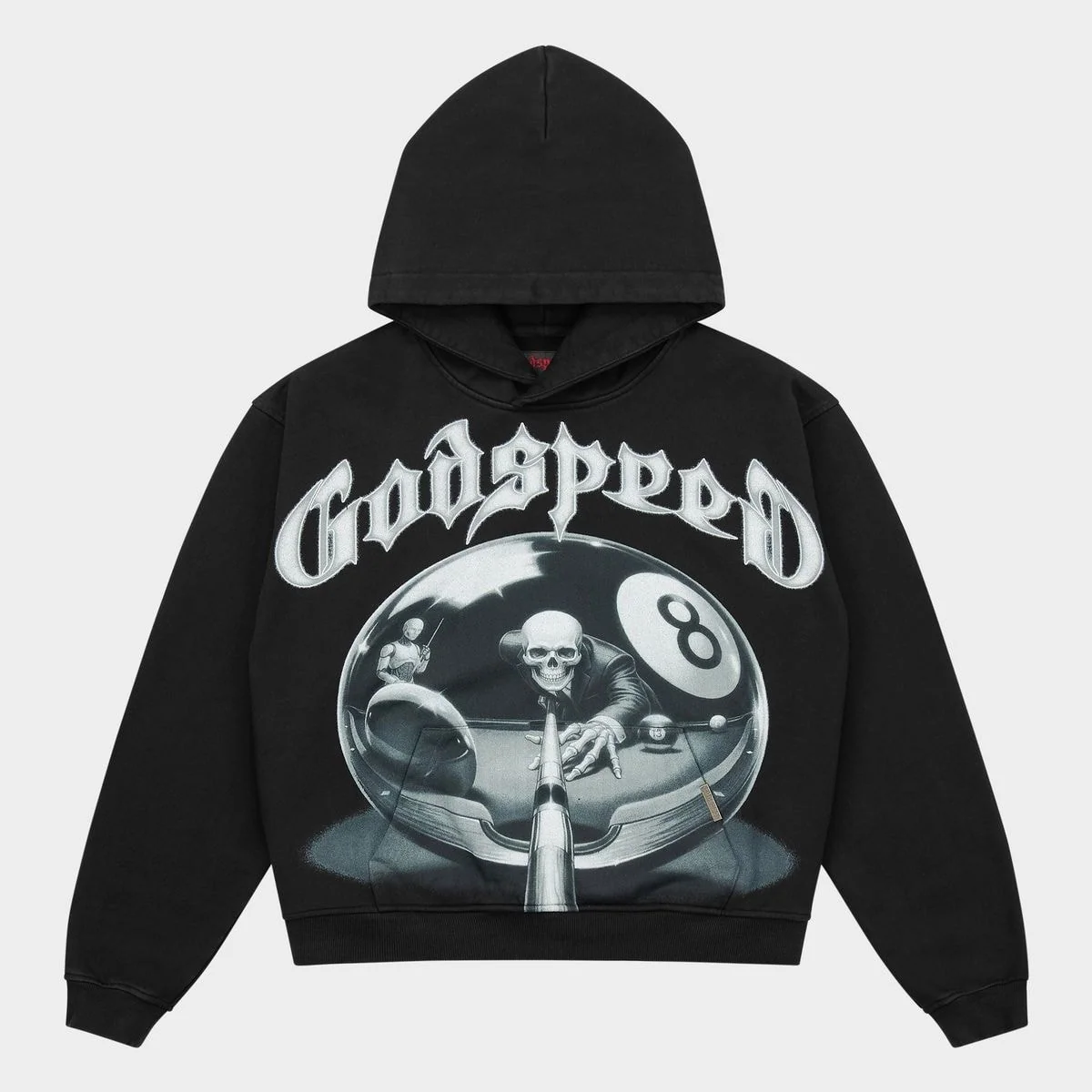 GODSPEED - 8BALL CP HOODIE - BLACK