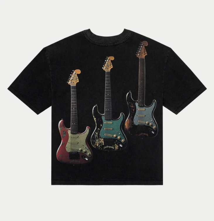 GODSPEED - GUITAR HEROS STUDDED T-SHIRT