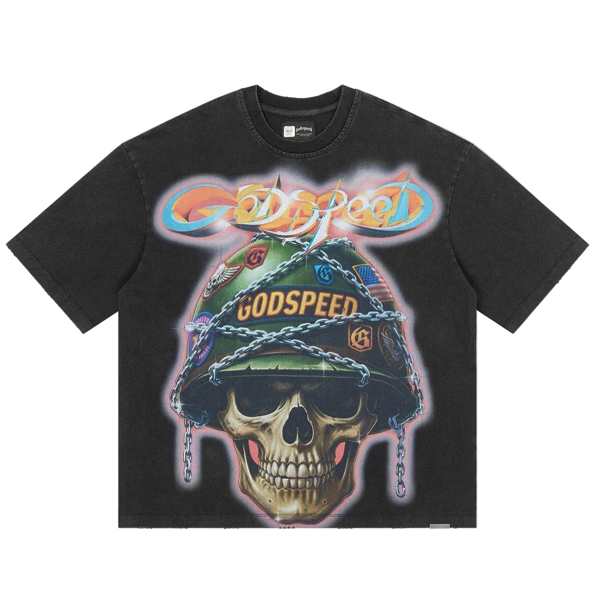 GODSPEED - BADGES OF HONOR TEE