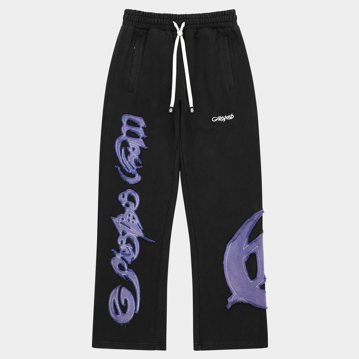 GODSPEED - RAW IMPORT SWEAT SET - BLK-BLUE