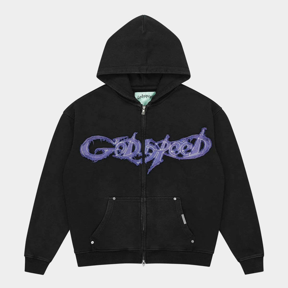 GODSPEED - RAW IMPORT SWEAT SET - BLK-BLUE