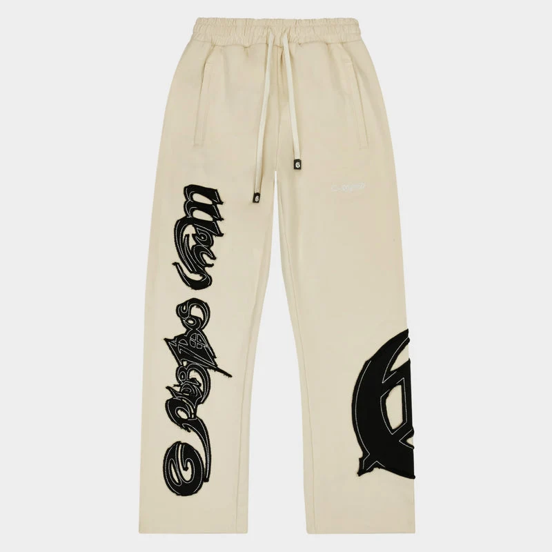 GODSPEED - RAW IMPORT SWEAT SET - BONE-BLACK