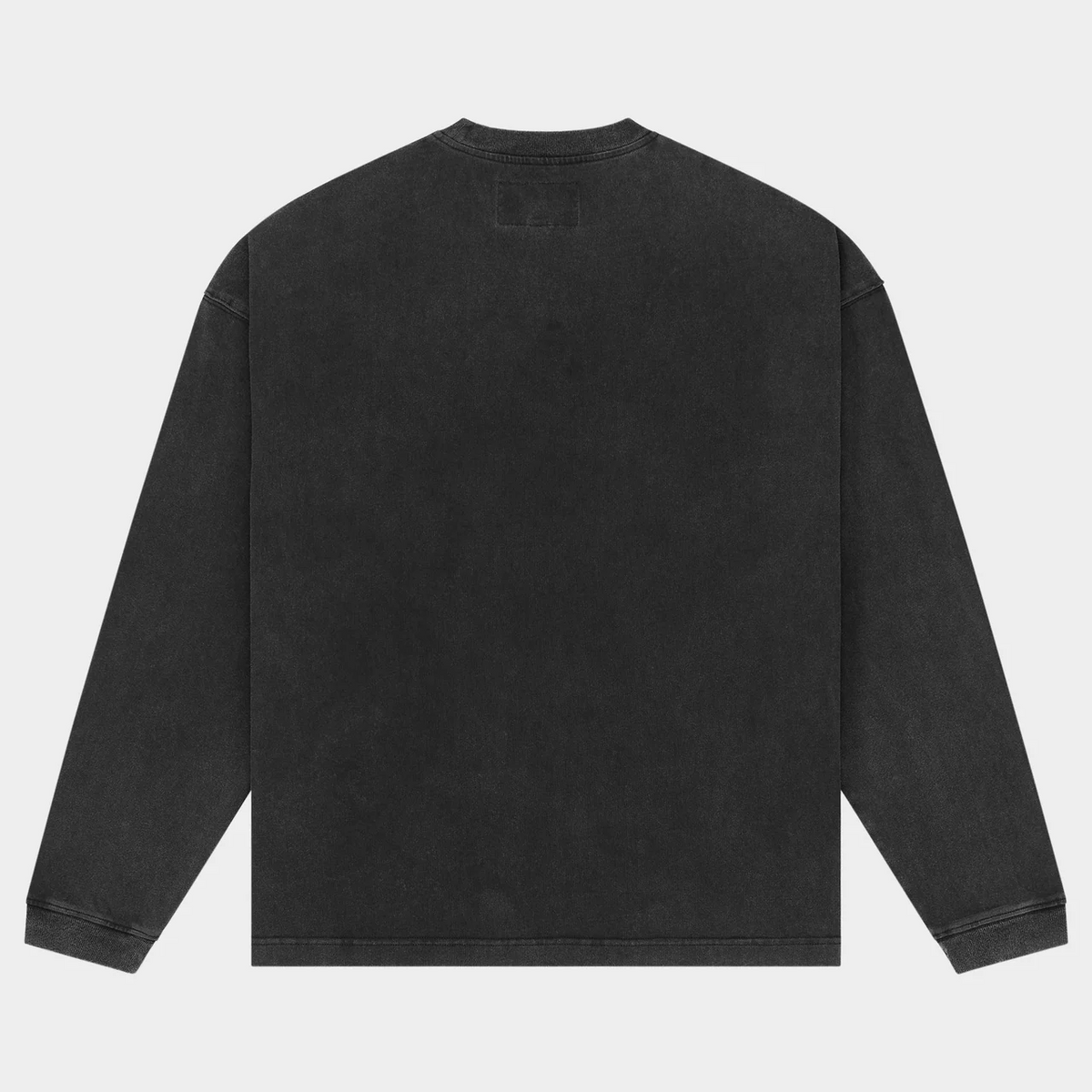 GODSPEED - THOROUGHBRED L/S TEE - BLK-WSH
