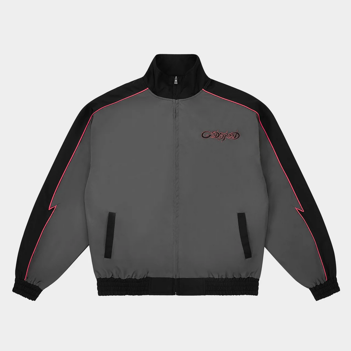 GODSPEED - GT TRACKSUIT 3M - GREY-RED-BLACK