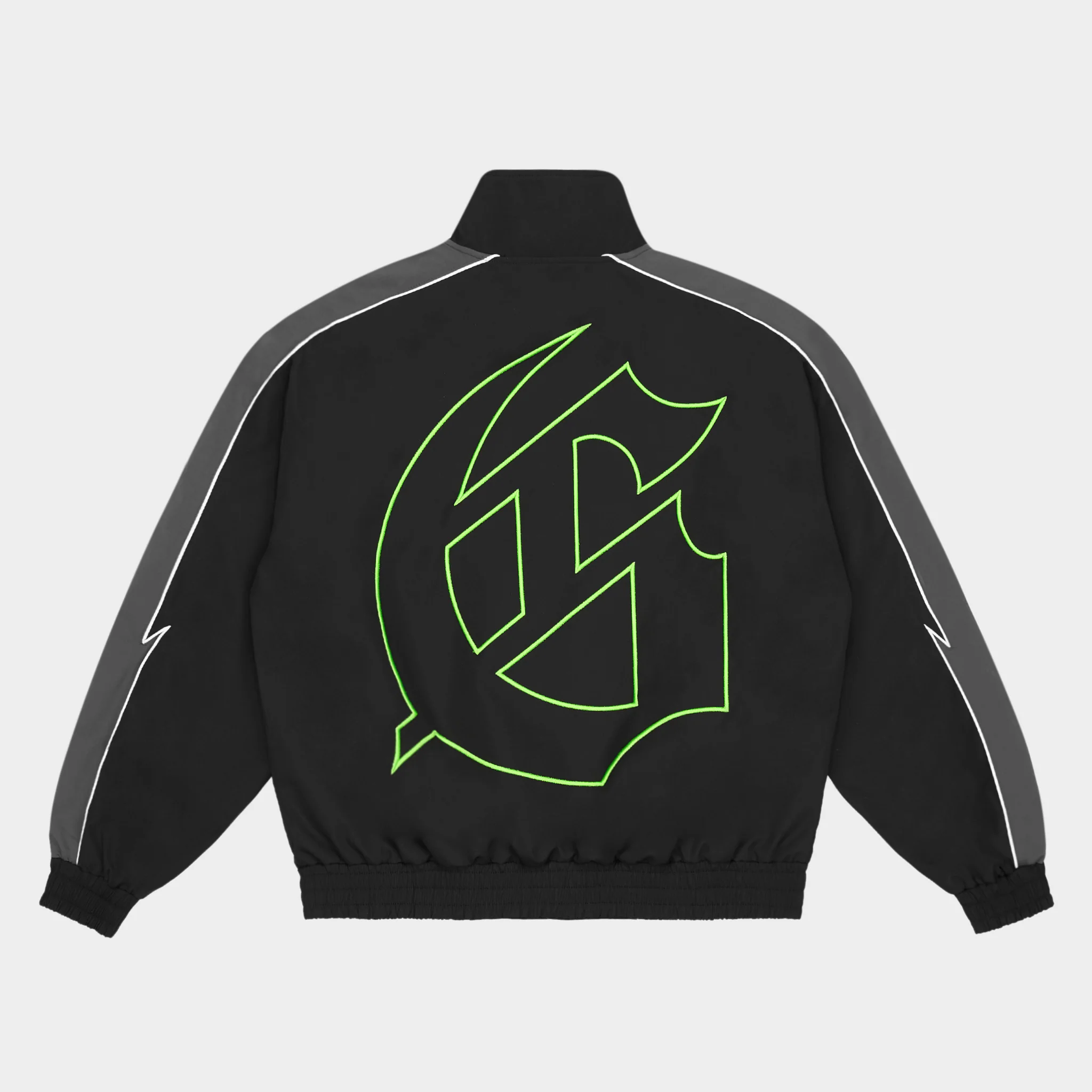 GODSPEED - GT TRACK SUIT - BLACK / VOLT GREEN