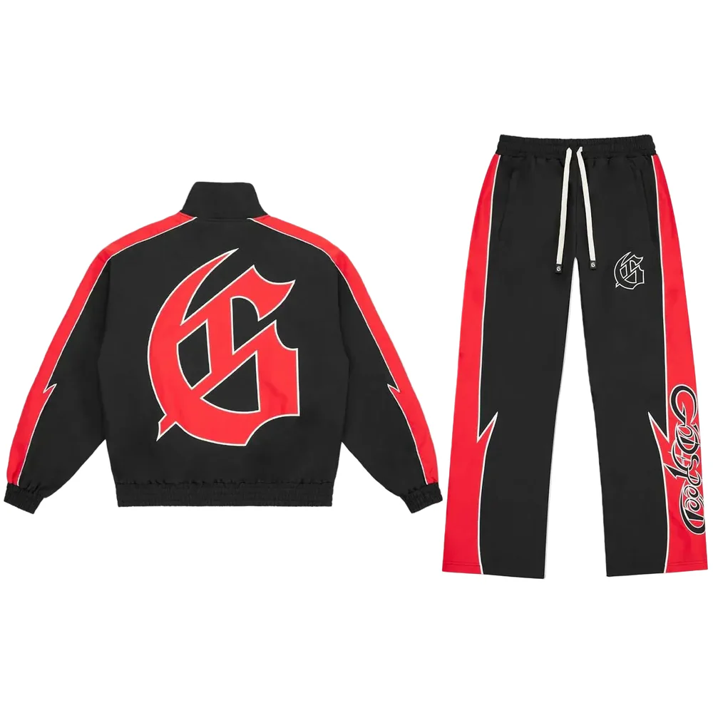 GODSPEED - GT TRACK SUIT - RED / BLACK