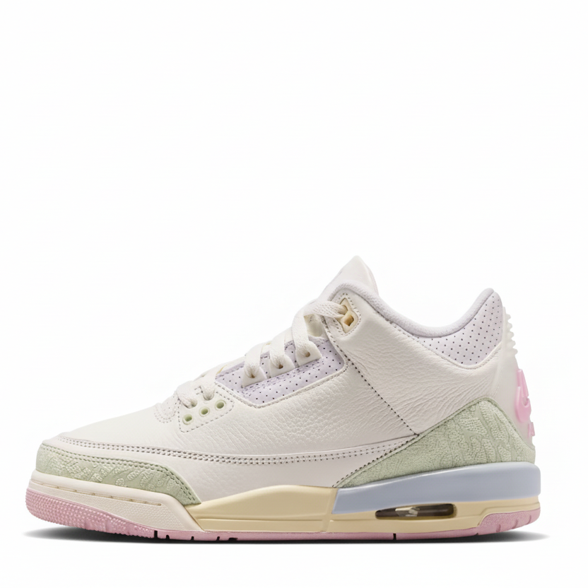 AIR JORDAN 3 RETRO (GS) - IF4758-100 JADE AURA