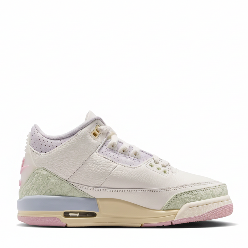 AIR JORDAN 3 RETRO (GS) - IF4758-100 JADE AURA