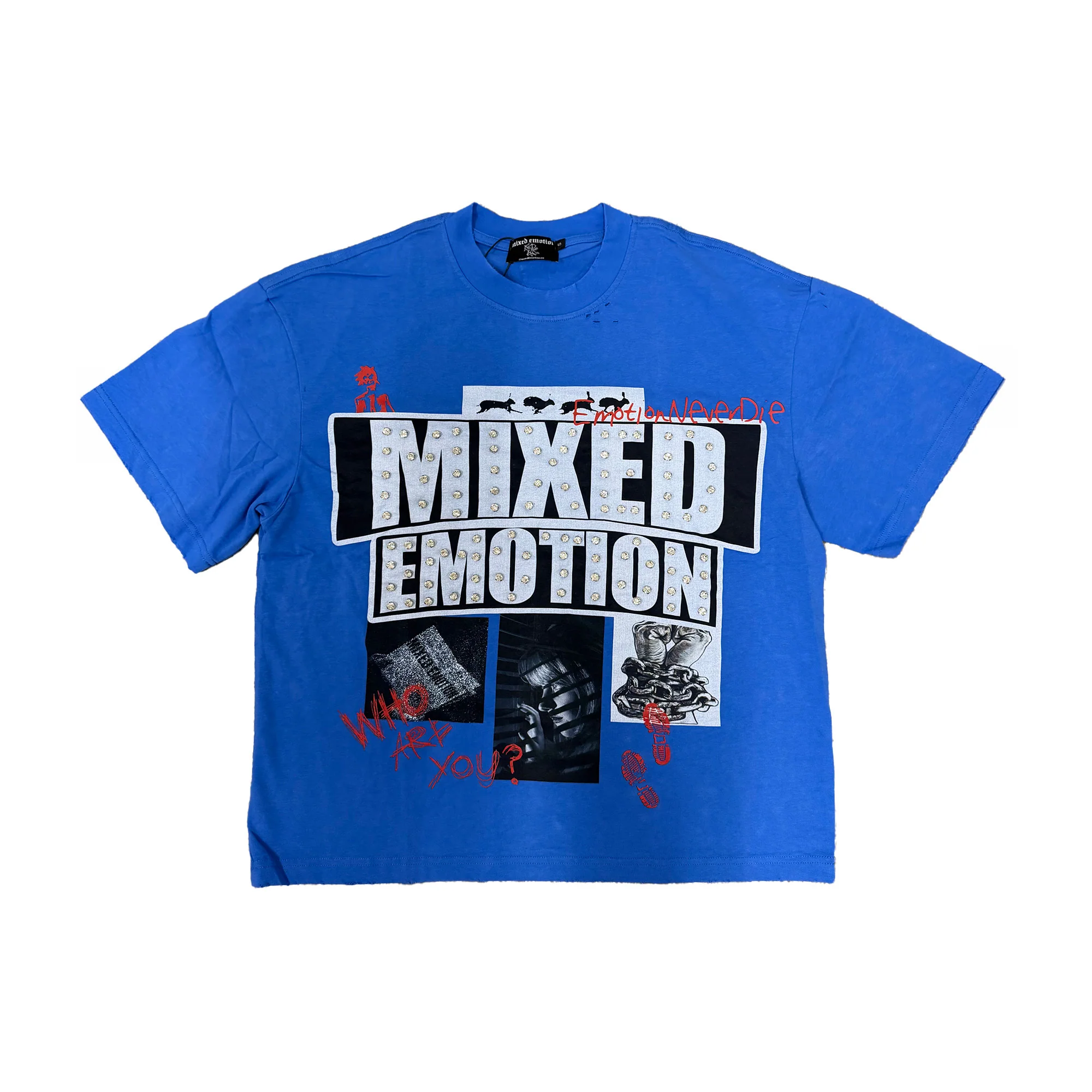 MIXED EMOTION - LOST IDENTITY TEE (BLUE)