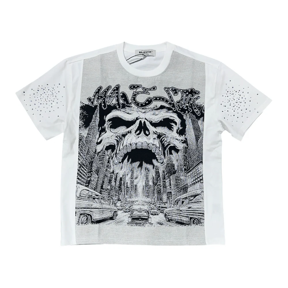 MAJESTIK - TAPESTRY RHINESTONE JERSEY