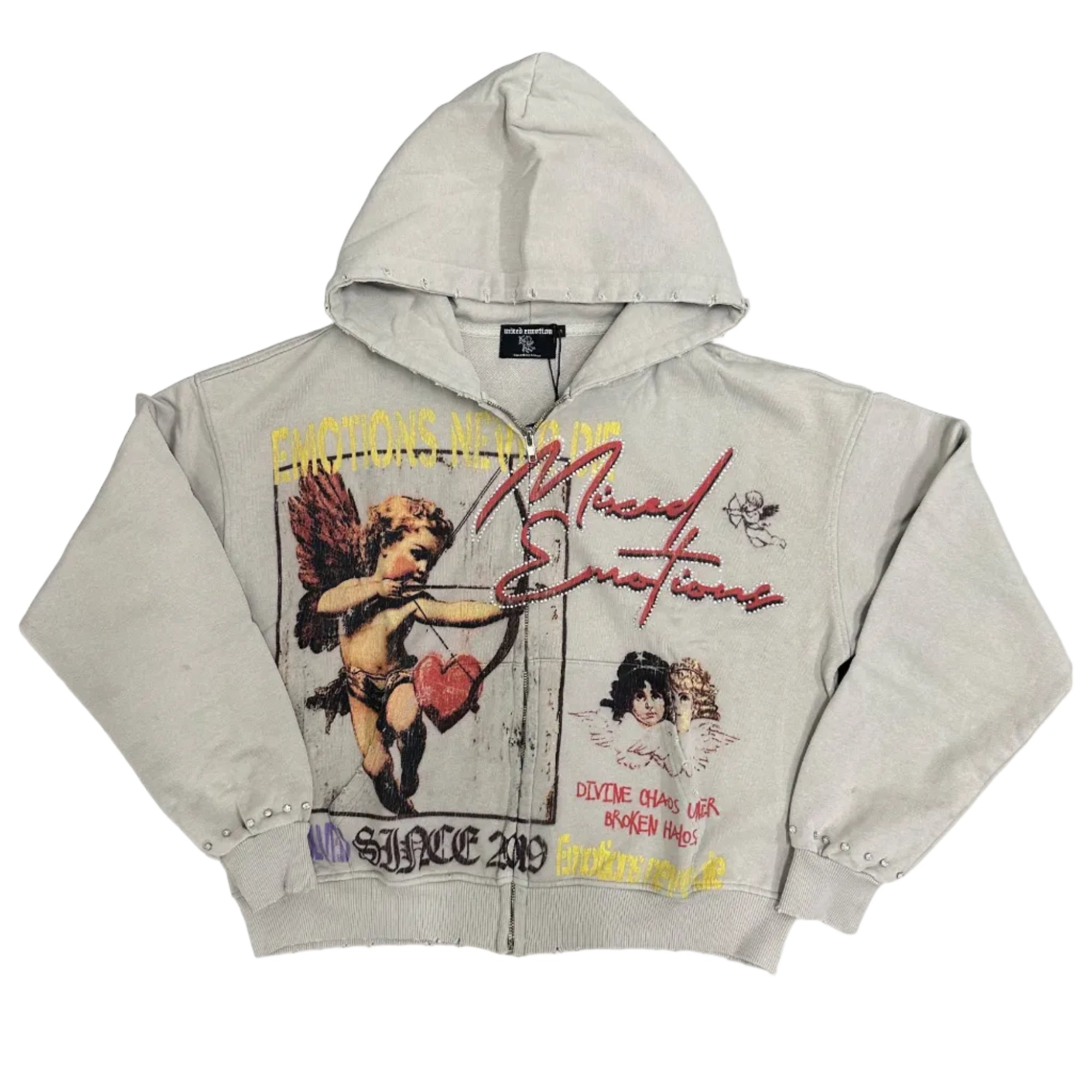 MIXED EMOTION - BROKEN HALO HOODIE