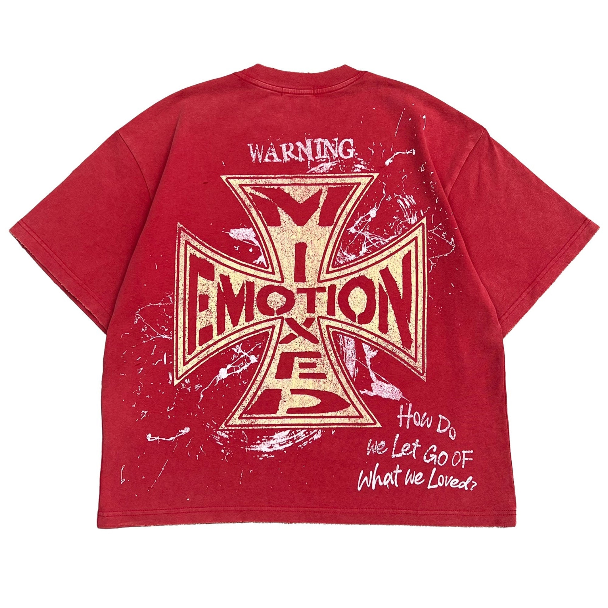 MIXED EMOTION - RED CRIMSON TEE