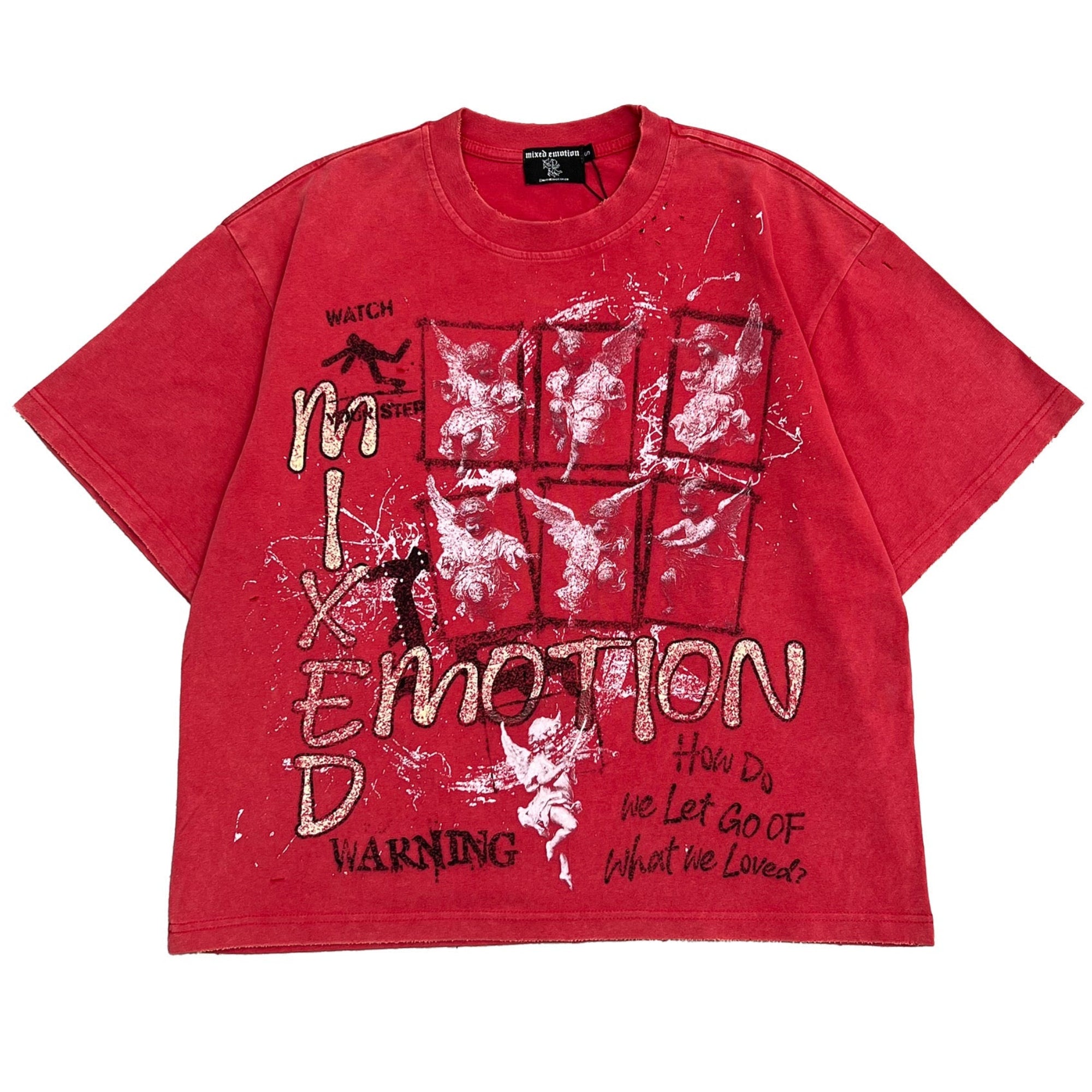 MIXED EMOTION - RED CRIMSON TEE