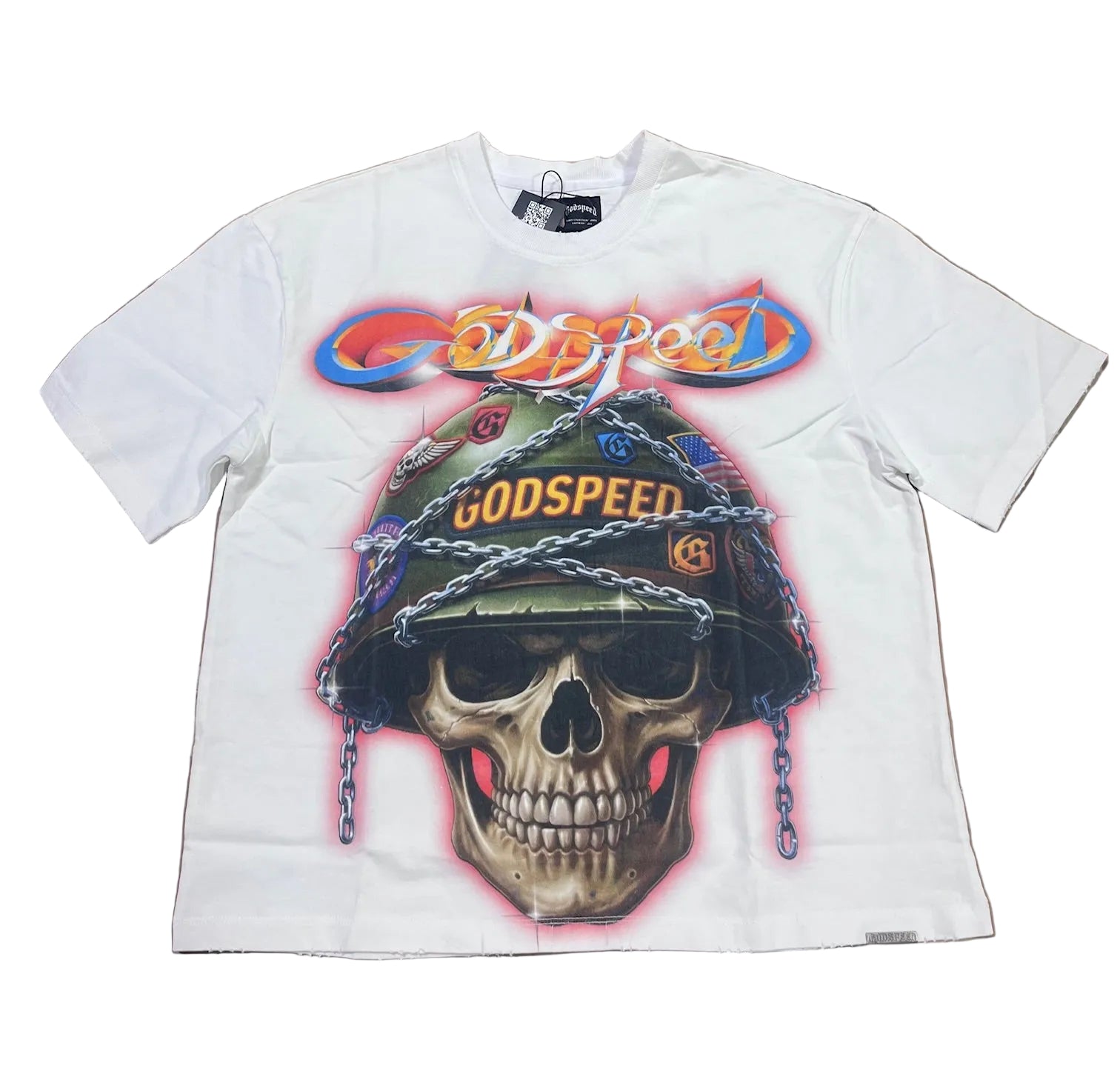 GODSPEED - BADGES OF HONOR TEE