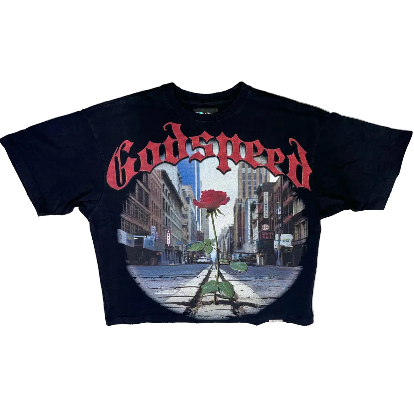 GODSPEED - CONCRETE ROSE TEE