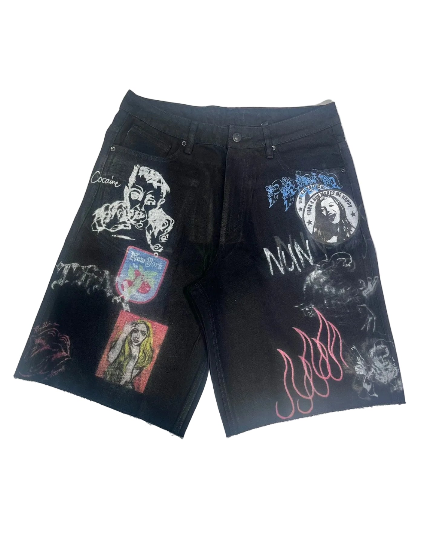 THNX - DENIM JORTS