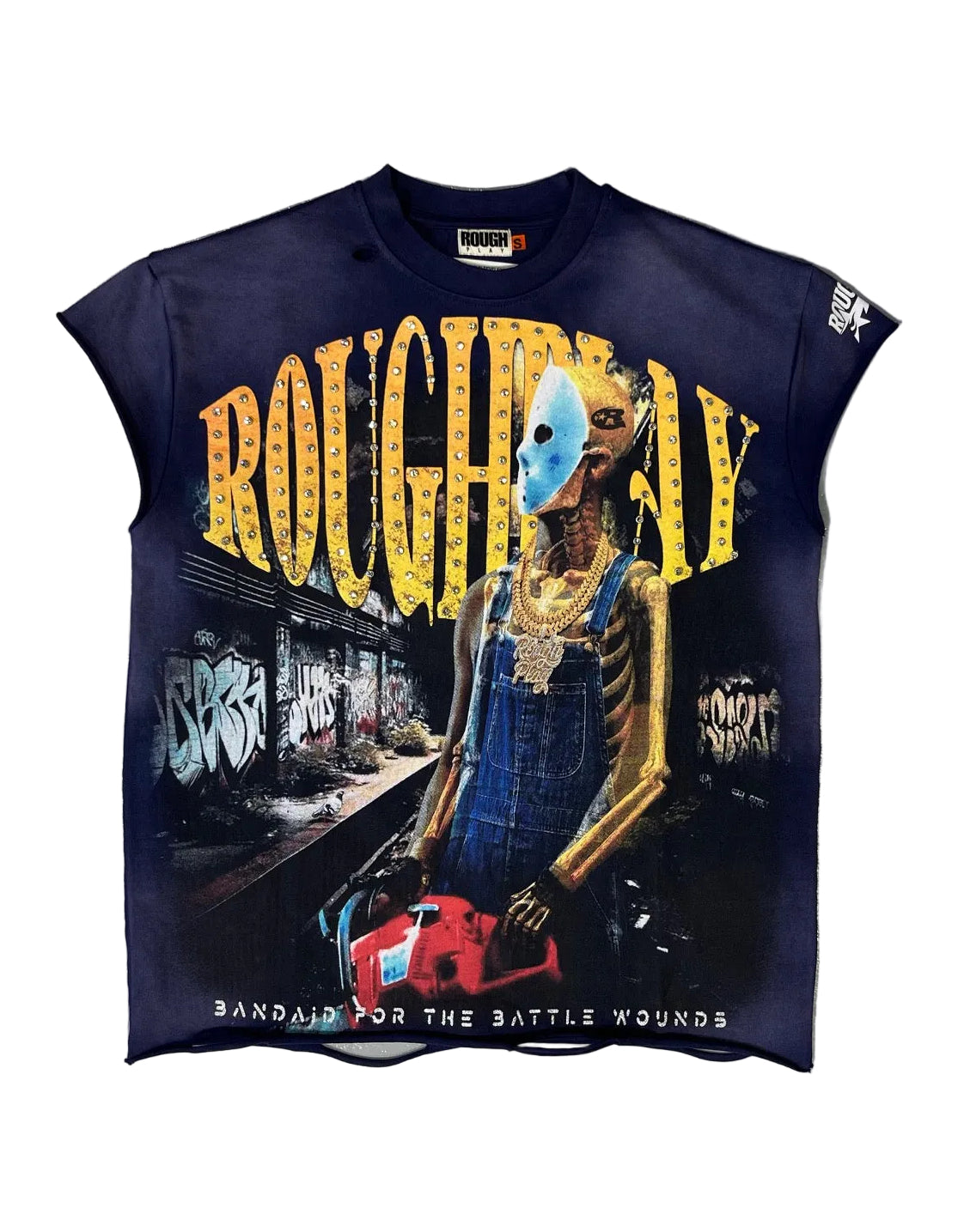 ROUGH PLAY - CHAINSAW SLEEVELESS TEE