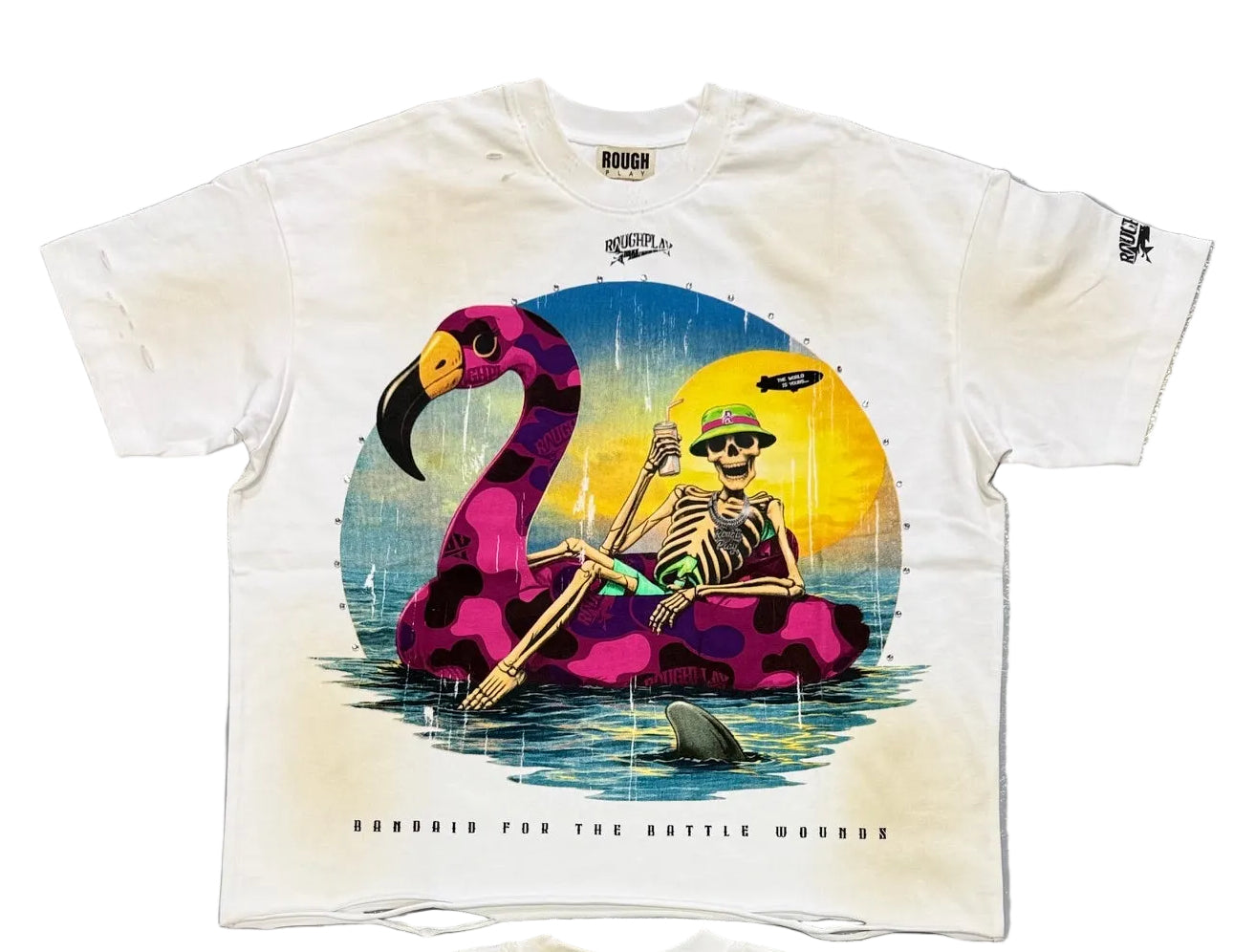 ROUGH PLAY - FLAMINGO TEE