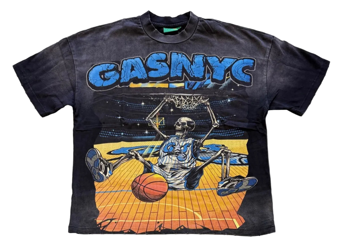 GAS NYC - BASKETBALL TEE