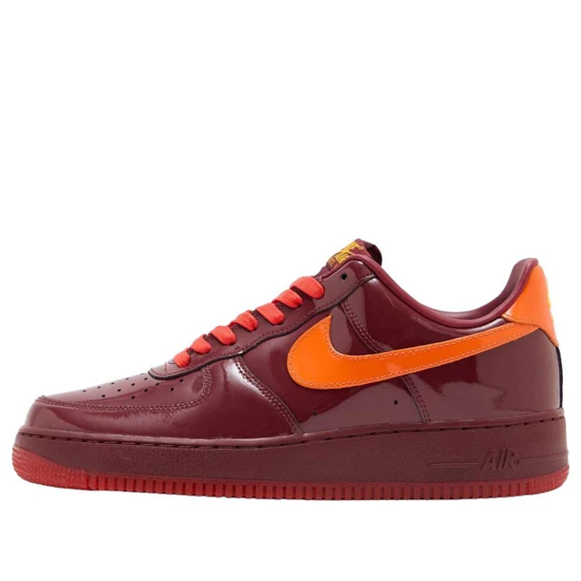 NIKE AF1 QS - IO4489-601 DARK TEAM RED /UNIVERSITY GOLD