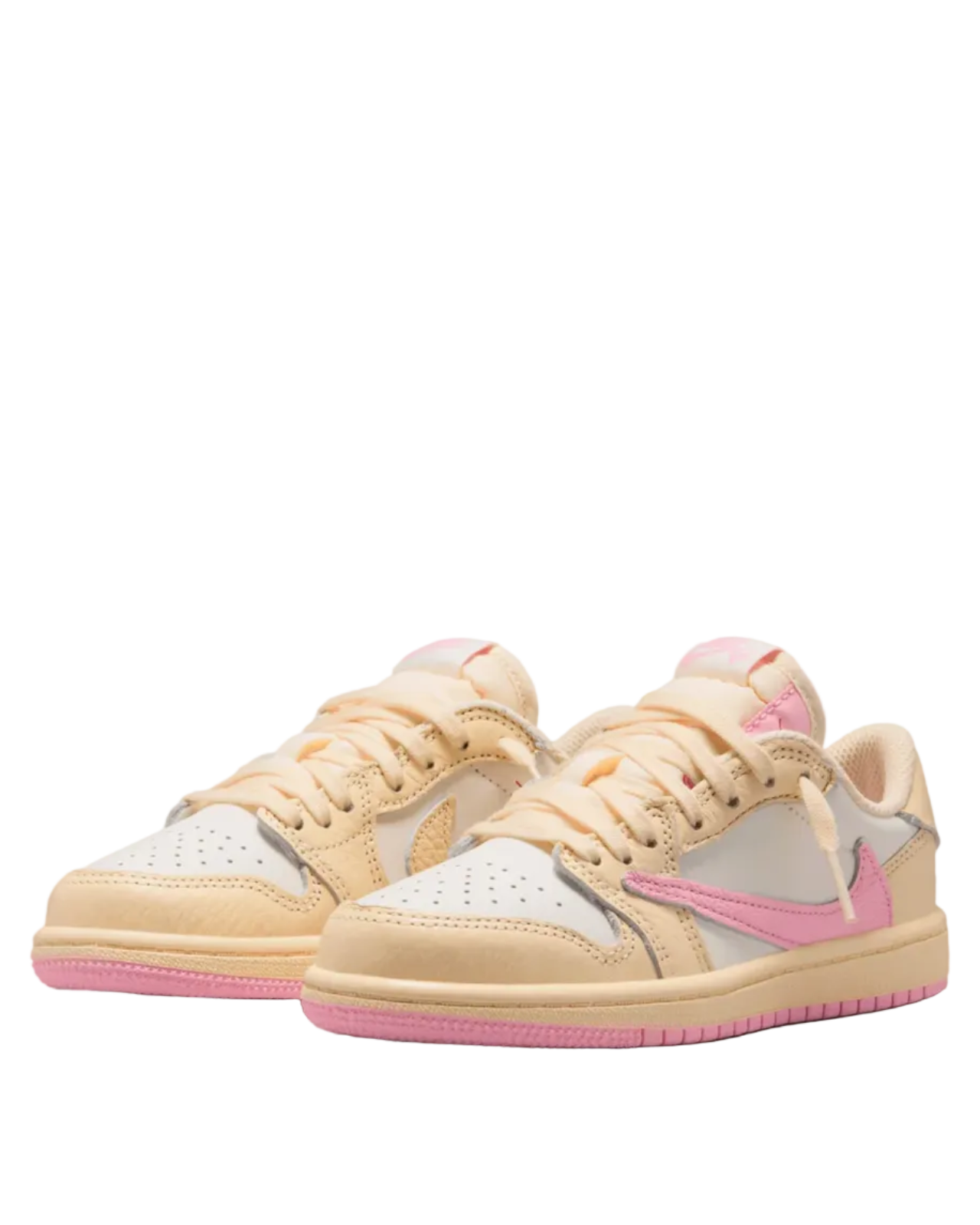 AIR JORDAN 1 LOW (PS) - IQ7605-100 SHY PINK