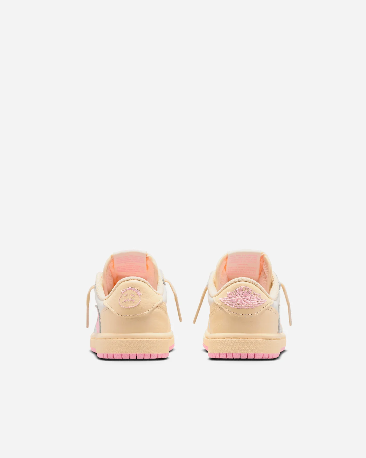 AIR JORDAN 1 LOW (PS) - IQ7605-100 SHY PINK