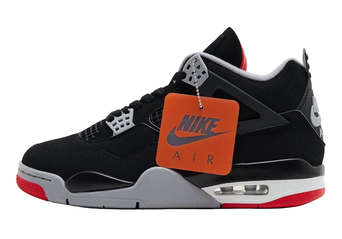 AIR JORDAN 4 RETRO - IX8180-001  "BRED"