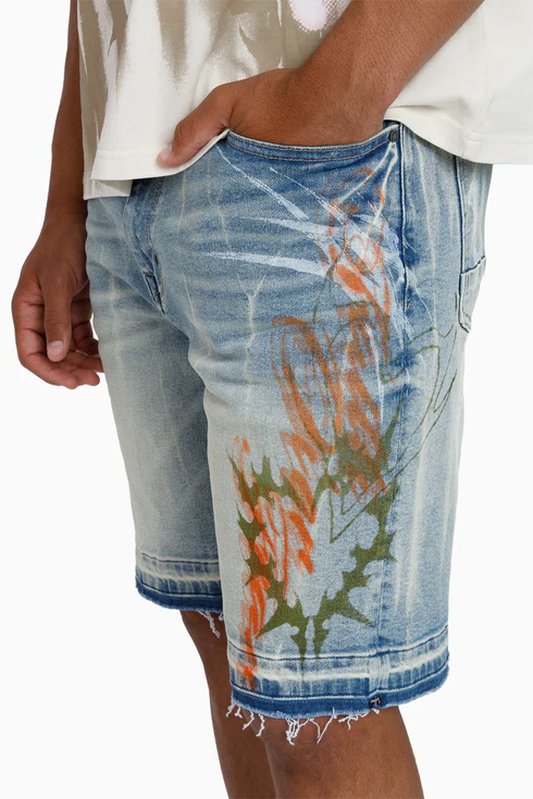 SMOKE RISE - FAITH OVER FEAR SHORTS