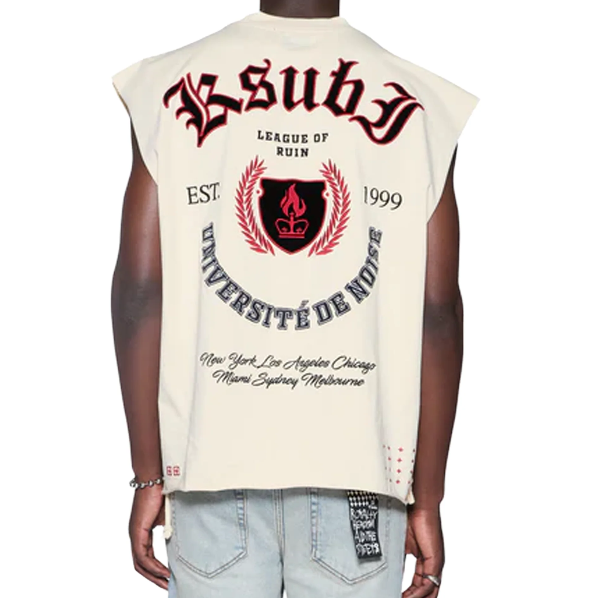 KSUBI - LEAGUE EKCESS CUT OFF TEE