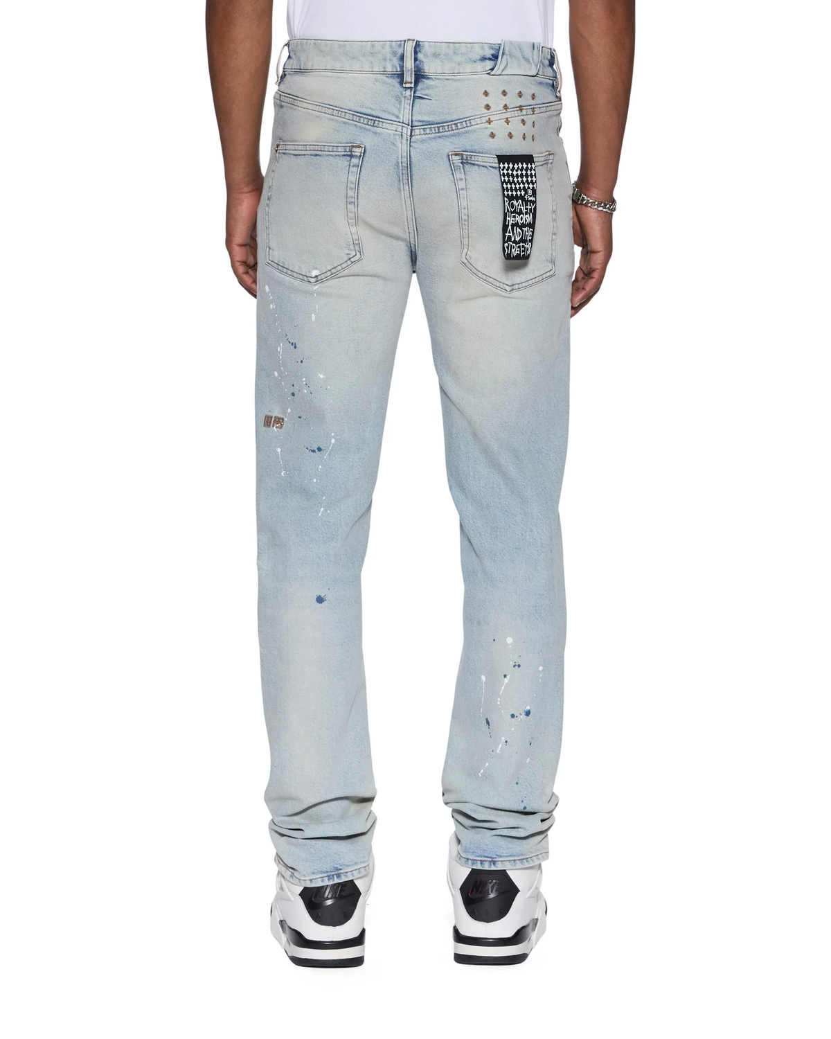 KSUBI -  CHITCH KRYSTAL PAINTED DENIM -MFA26DJ101