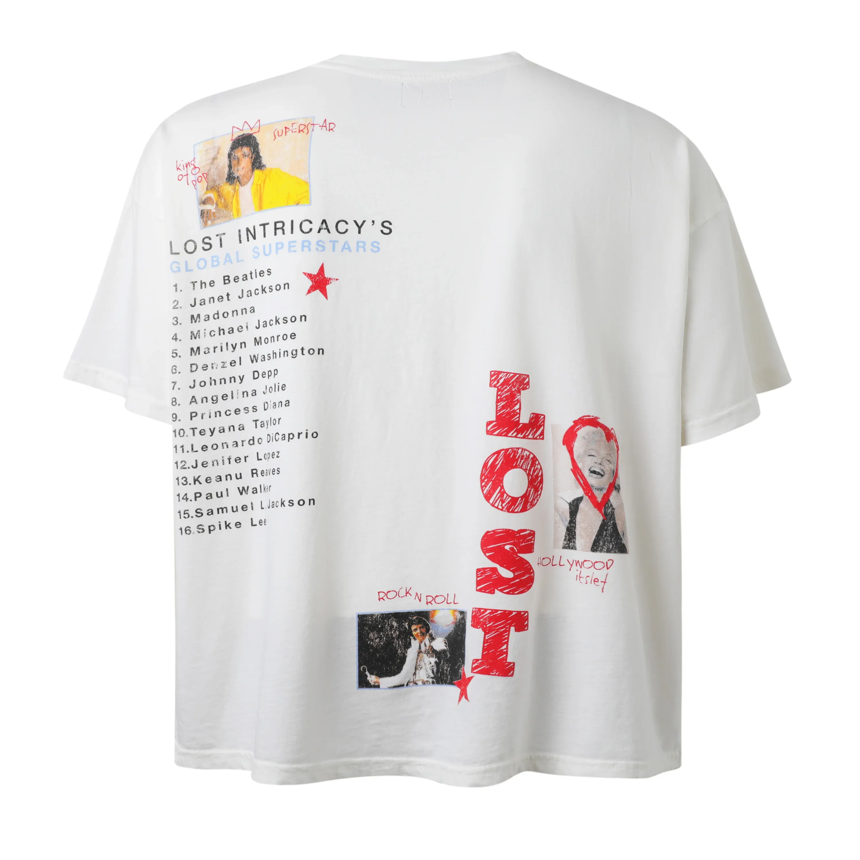 LOST INTRICACY - HOLLYWOOD'S FAVE TEE