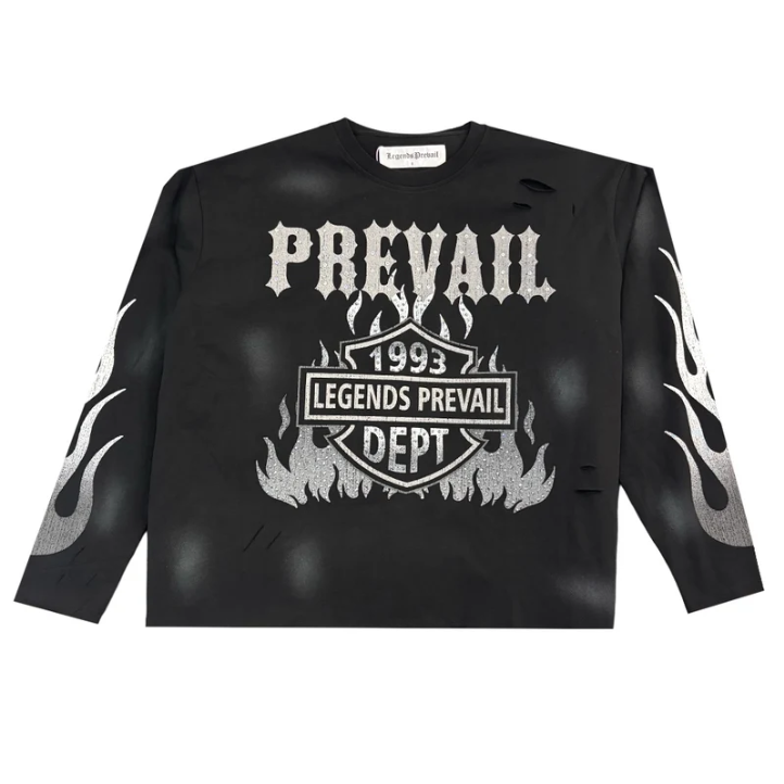 LEGENDS PREVAIL - MOTOR FLAME LONG SLEEVE TEE