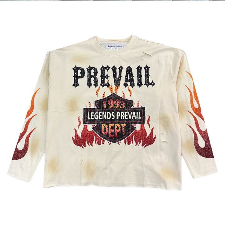 LEGENDS PREVAIL – MOTOR FLAME LONG SLEEVE TEE