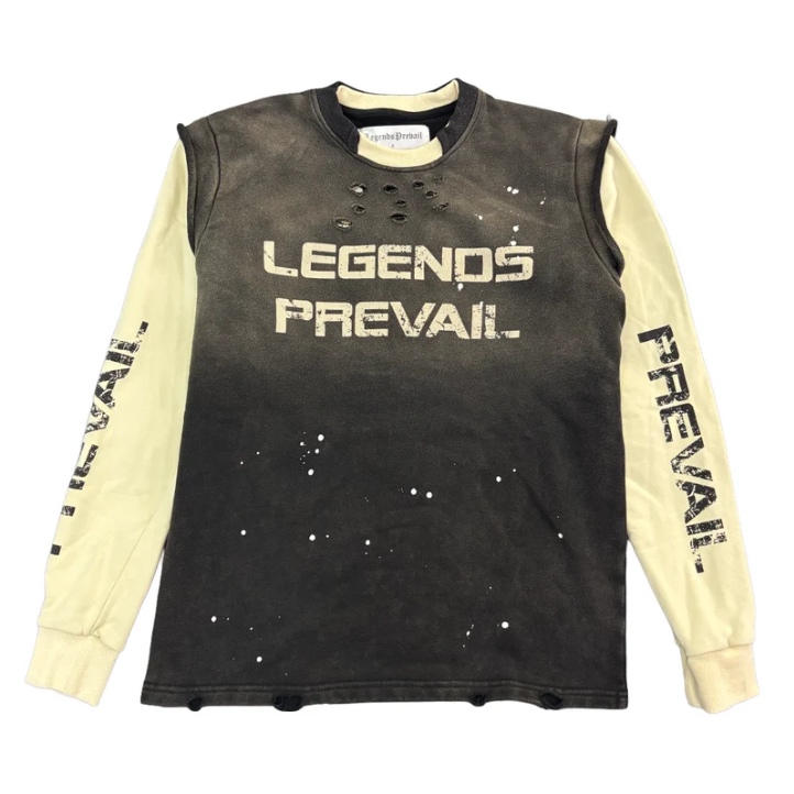 LEGENDS PREVAIL - TWOFER CREW LONG SLEEVE