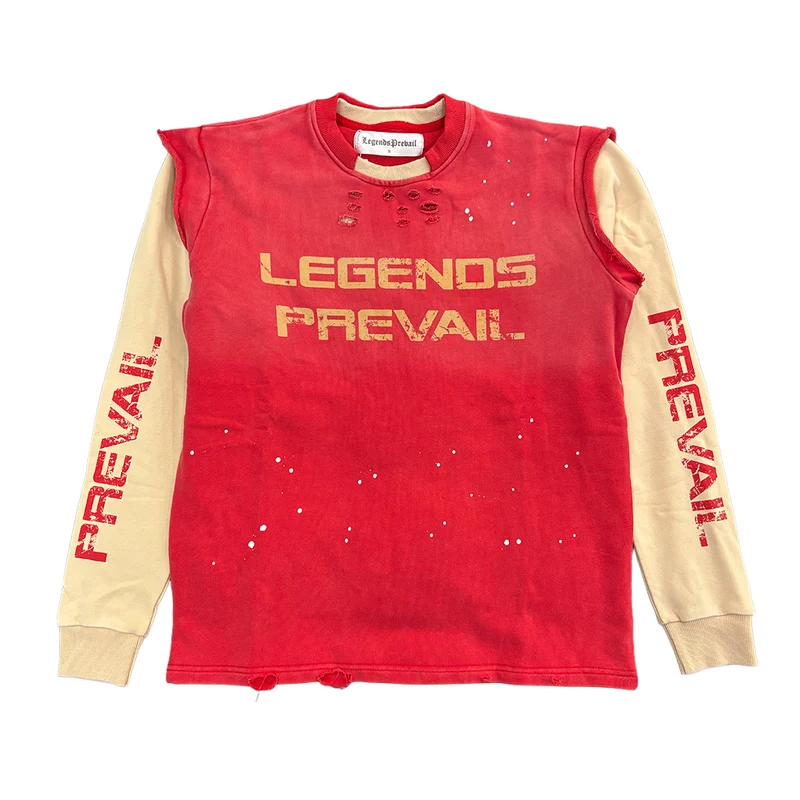 LEGENDS PREVAIL - TWOFER CREW LONG SLEEVE